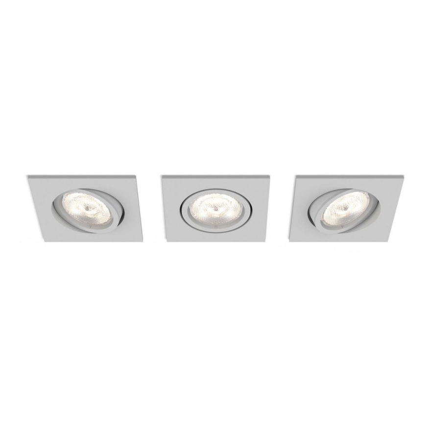 Philips 50123/87/P0 - PACCO 3x Lampadine LED dimmerabili CASEMENT LED/4,5W/230V