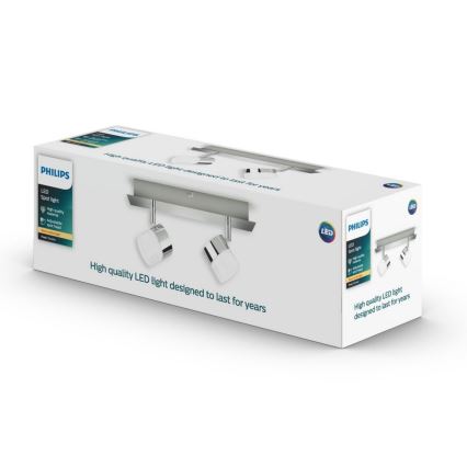 Philips 50147/11/P1 - Luce Spot a LED FLOAT 2xLED/4,5W/230V