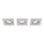 Philips 50193/87/PN - SET 3x Einbauleuchte ENNEPER 1xGU10/5,5W/230V
