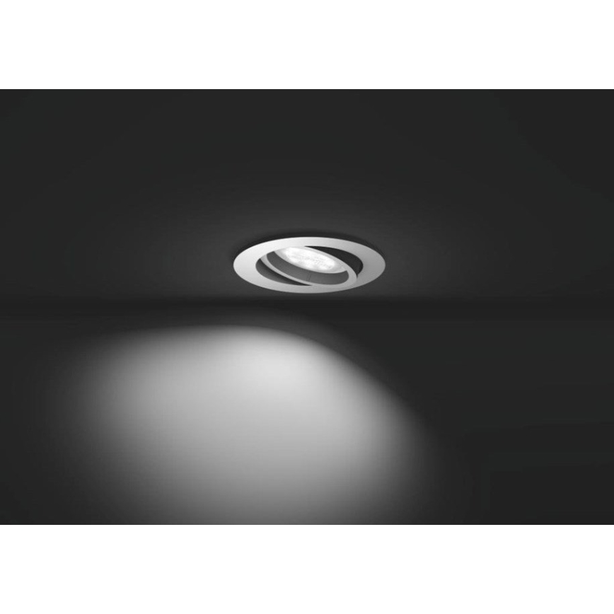 Philips 50411/31/P9 - Spot à intensité variable LED MILLISKIN 1xGU10/5W/230V