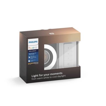 Philips 50411/48/P7 - Luminaire LED à intensité modulable HUE MILLISKIN 1xGU10/5,5W