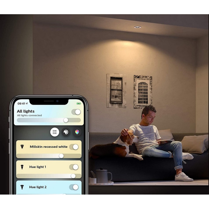 Philips - Spot à intensité variable LED Hue 1xGU10/5W/230V