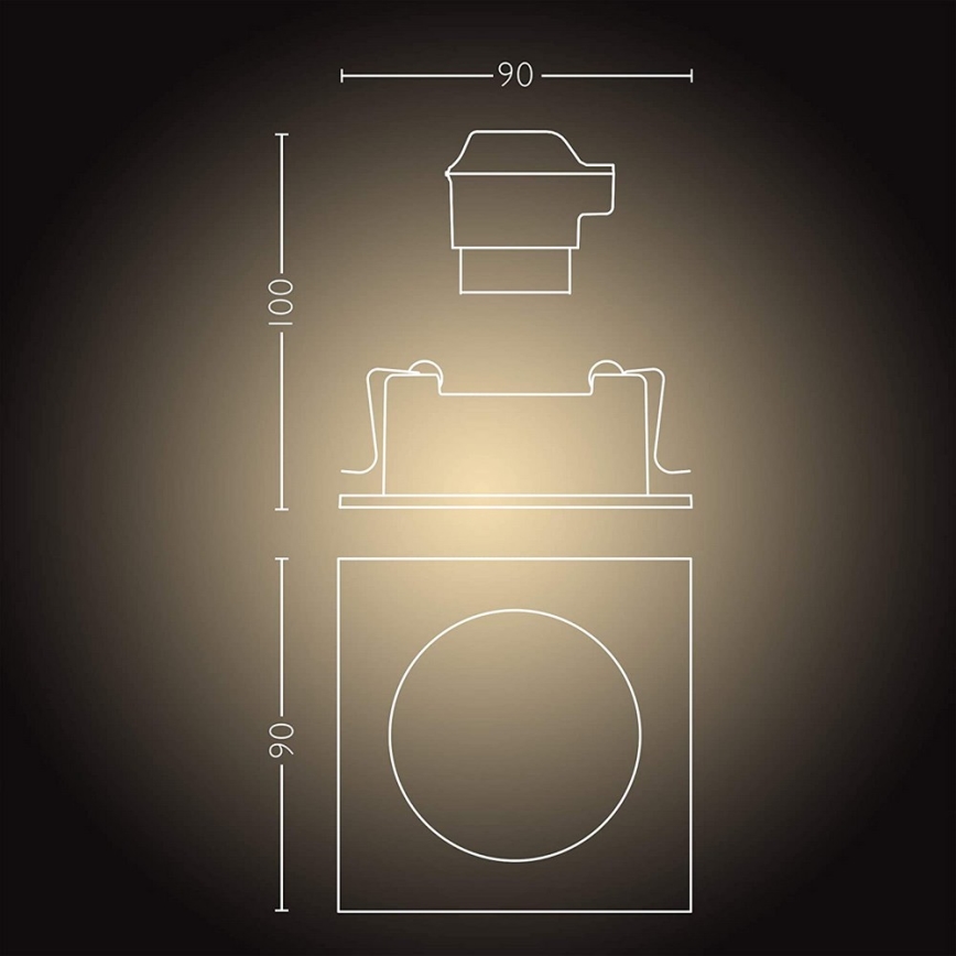 Philips  - Lampada LED dimmerabile Hue MILLISKIN 1xGU10/5W/230V