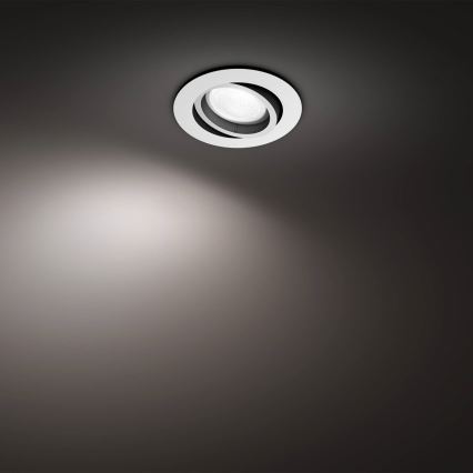 Philips 50451/31/P7 - Lampada a plafone LED RGB CENTURA 1xGU10/5,7W/230V24V