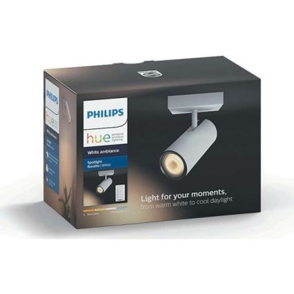 Philips 50461/31/P7 - Faretto LED dimmerabile HUE BURATTO 1xGU10/5,5W