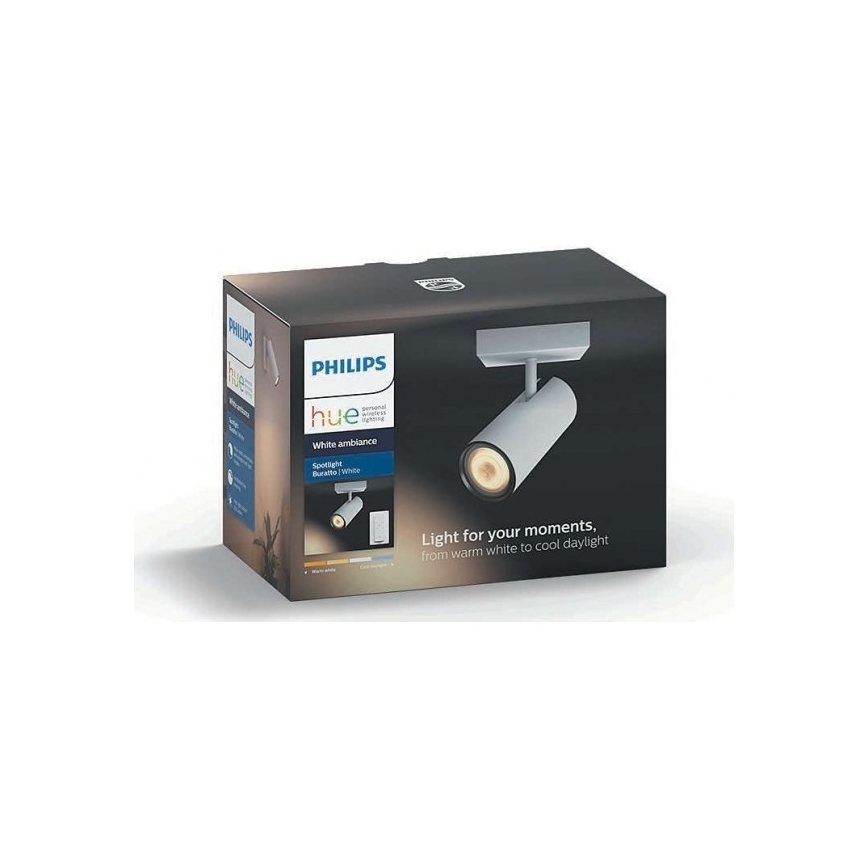 LED Spotlight dimmbar Philips HUE BURATTO 1xGU10/5,5W/230V