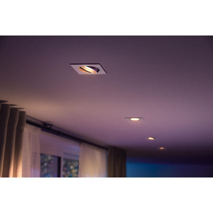 Philips 50551/31/P7 -Lampada a plafone LED RGB HUE CENTURA 1xGU10/5,7W/230/24