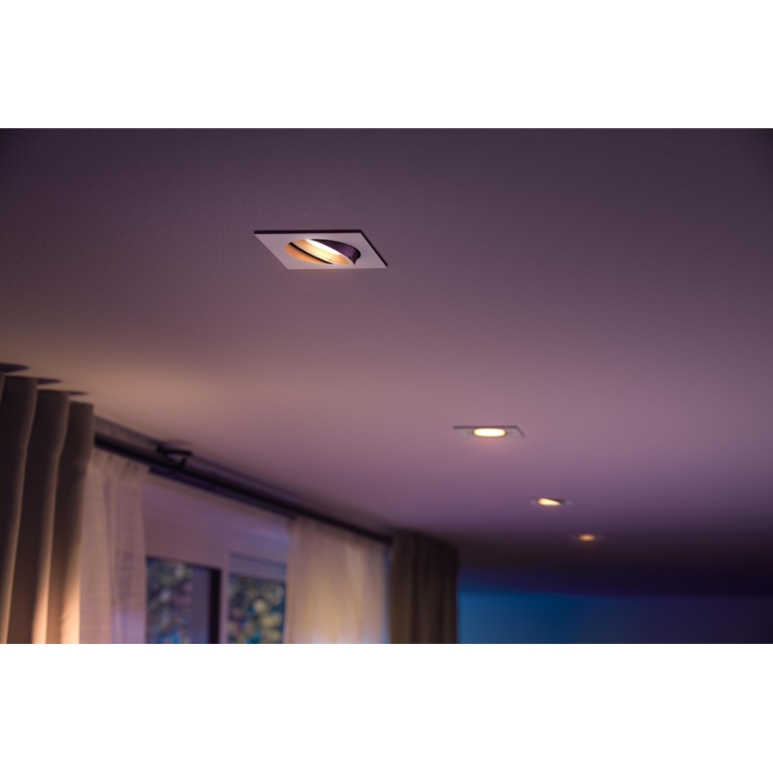Philips 50551/31/P7 -Lampada a plafone LED RGB HUE CENTURA 1xGU10/5,7W/230/24