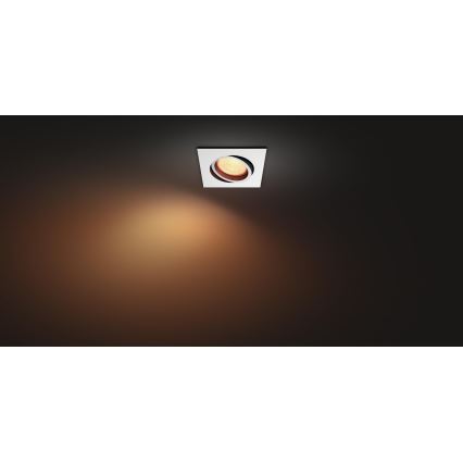 Philips 50551/31/P7 -Lampada a plafone LED RGB HUE CENTURA 1xGU10/5,7W/230/24