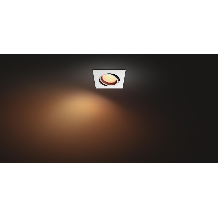 Philips 50551/31/P7 -Lampada a plafone LED RGB HUE CENTURA 1xGU10/5,7W/230/24