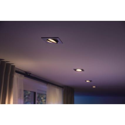 Philips 50551/48/P7 - Lampada a plafone LED RGB HUE CENTURA 1xGU10/5,7W/230/24