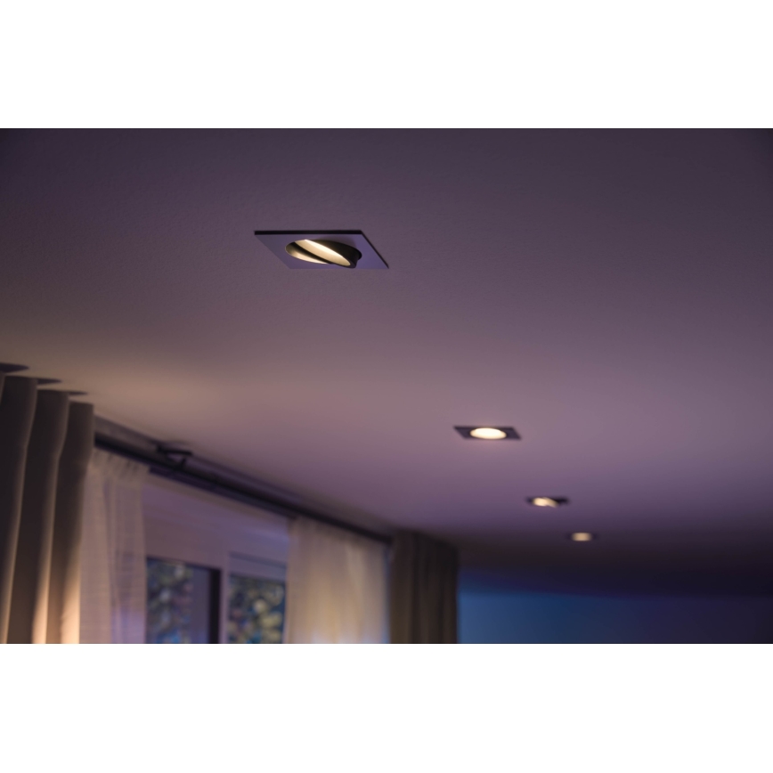 Philips 50551/48/P7 - Lampada a plafone LED RGB HUE CENTURA 1xGU10/5,7W/230/24