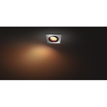 Philips 50551/48/P7 - Lampada a plafone LED RGB HUE CENTURA 1xGU10/5,7W/230/24