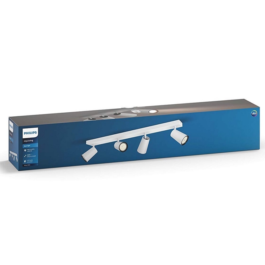 Philips - Faretto 4xGU10/5,5W/230V