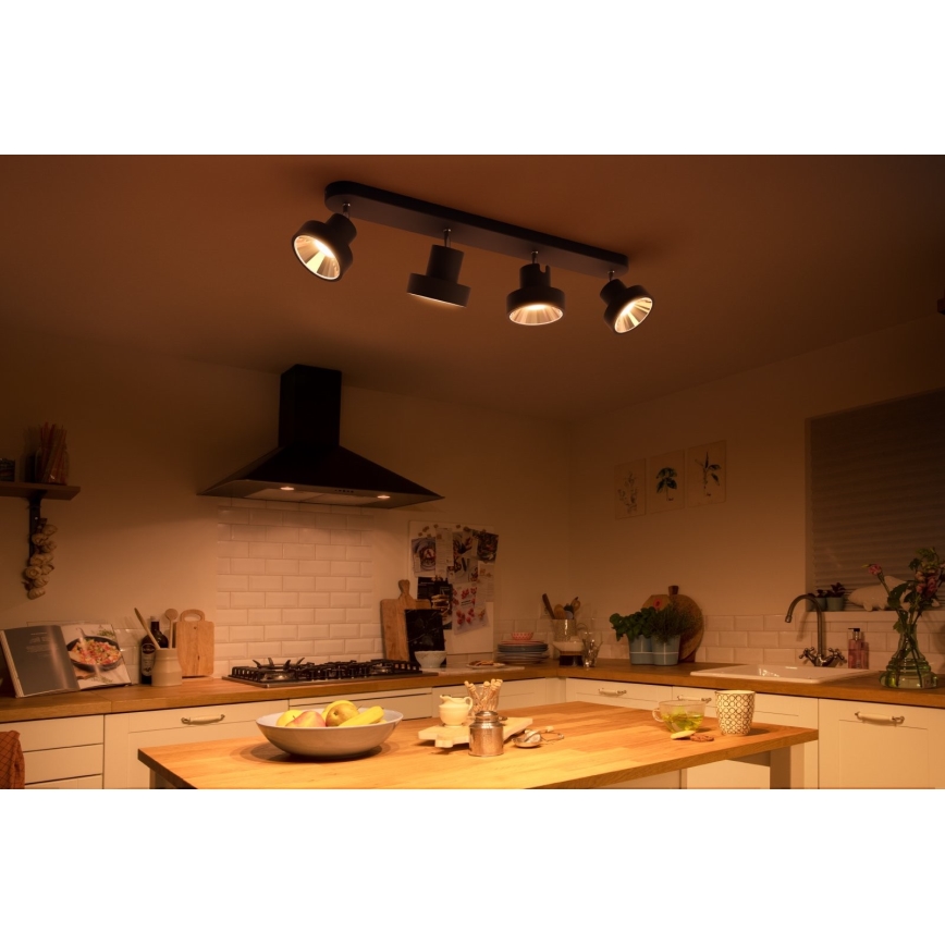 Philips 50604/30/P0 - Faretto LED BUKKO 4xLED/4,3W/230V