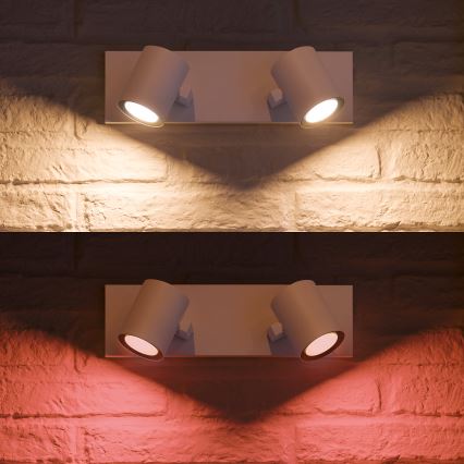 Philips 50622/31/P7 - Luce Spot a LED HUE ARGENA 2xGU10/5,7W/230V
