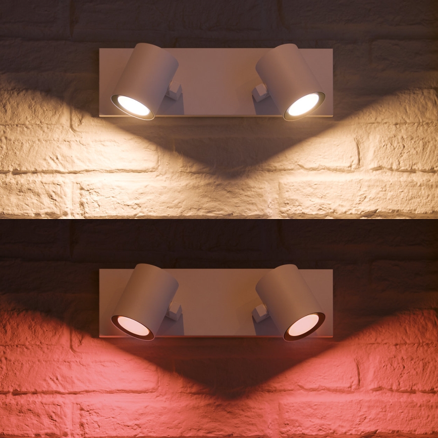 Philips 50622/31/P7 - Luce Spot a LED HUE ARGENA 2xGU10/5,7W/230V