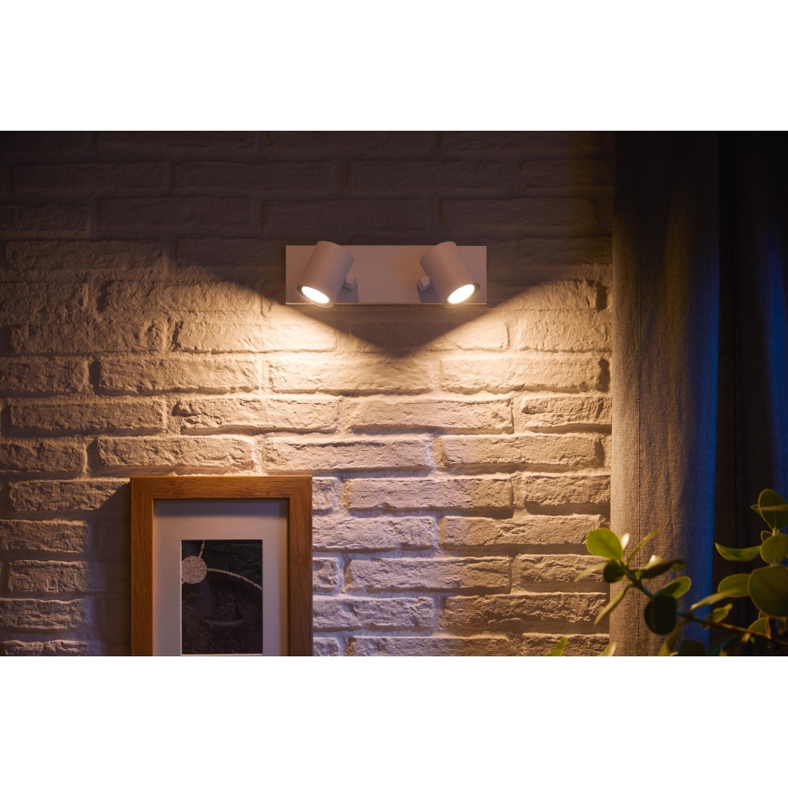Philips 50622/31/P7 - Luce Spot a LED HUE ARGENA 2xGU10/5,7W/230V