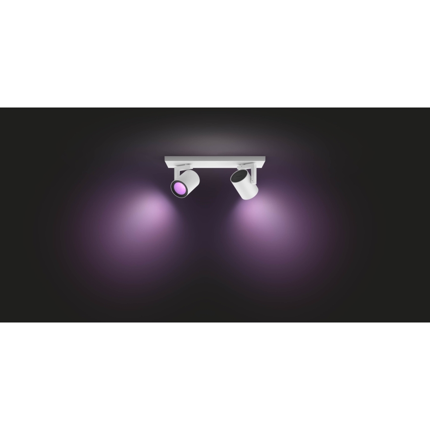 Philips 50622/31/P7 - Luce Spot a LED HUE ARGENA 2xGU10/5,7W/230V