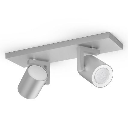 Philips 50622/48/P7 - Luce Spot a LED HUE ARGENA 2xGU10/5,7W/230V