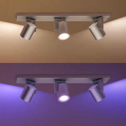 Philips 50623/48/P7 - Luce Spot a LED HUE ARGENA 3xGU10/5,7W/230V