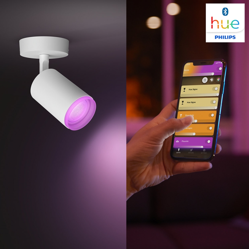 Philips 50631/31/P7 - Luce Spot a LED HUE FUGATO 1xGU10/5,7W/230V