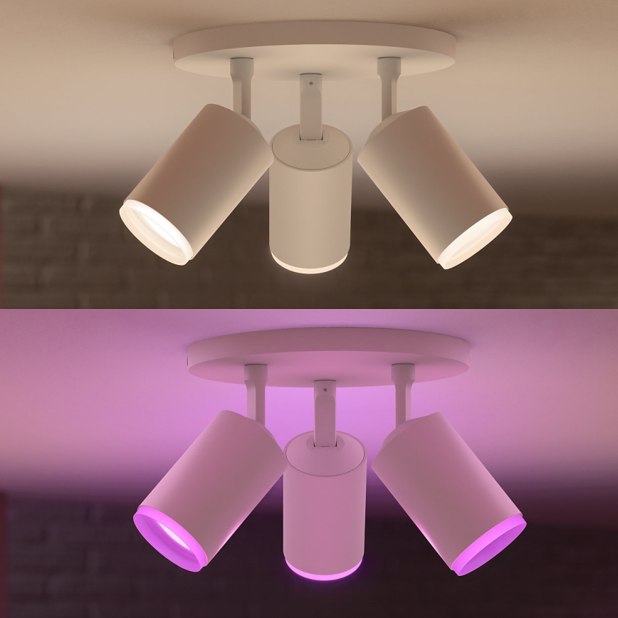 Philips 50633/31/P7 - Luce Spot a LED HUE FUGATO 3xGU10/5,7W/230V