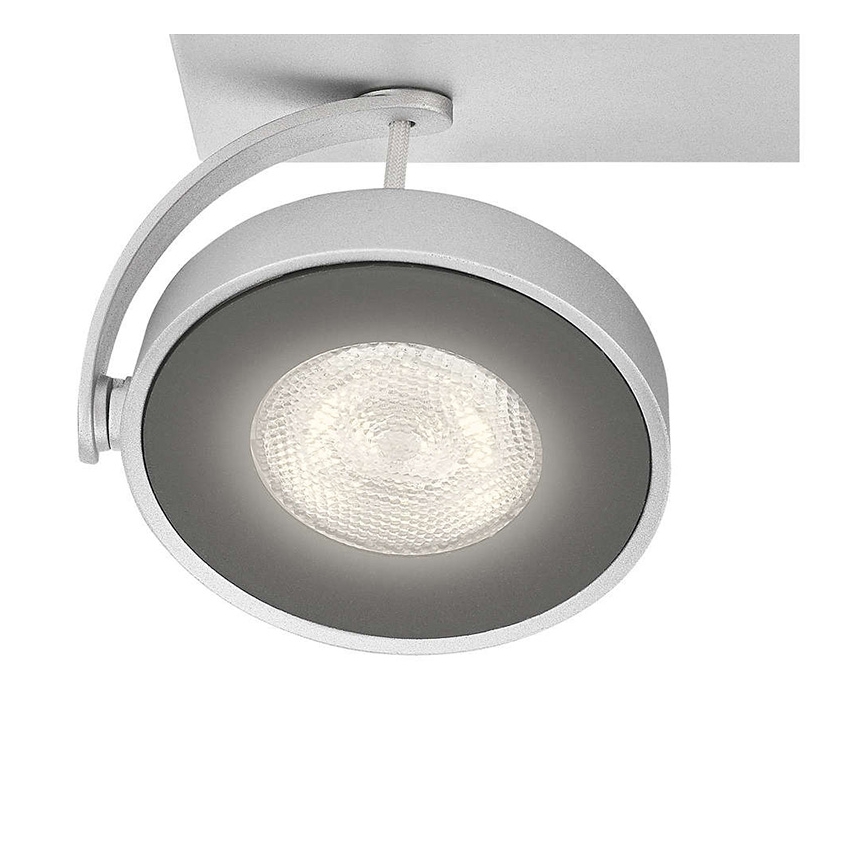 Philips 53172/48/16 - LED Spotlight MYLIVING CLOCKWORK 2xLED/4W/230V