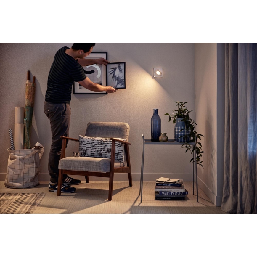 Philips 53190/48/P0 - Luce Spot a LED MYLIVING MILLENNIUM 1xLED/4,5W/230V
