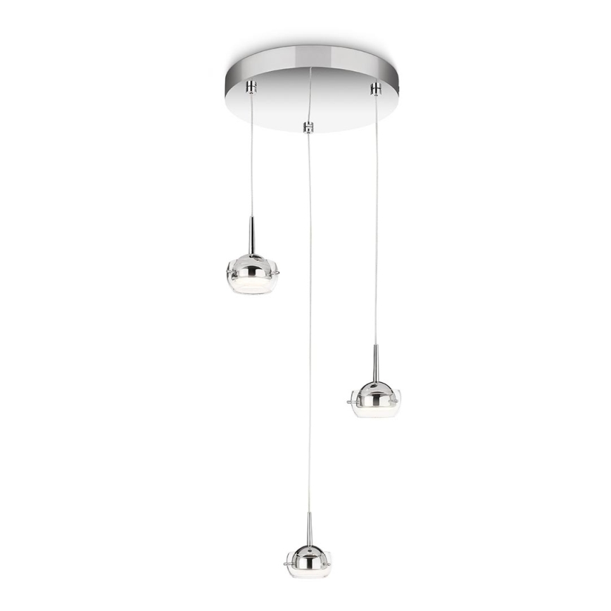 Philips 53223/11/16 - Suspension CYPRESS 3xLED/3W/230V