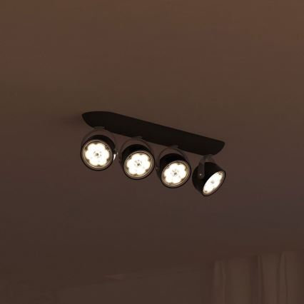 Philips 53234/30/16 - Spot MYLIVING DYNA 4xLED/3W/230V