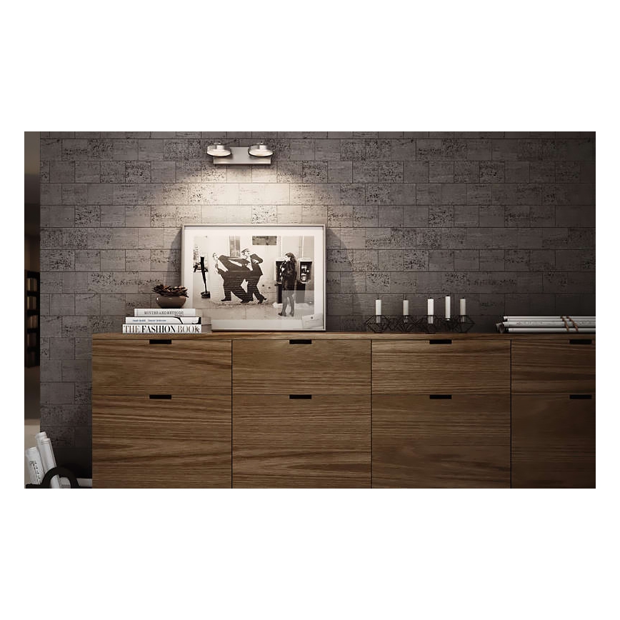 Philips Massive 53312/17/16 - LED bodové svítidlo SPUR 2xLED/4,5W/230V