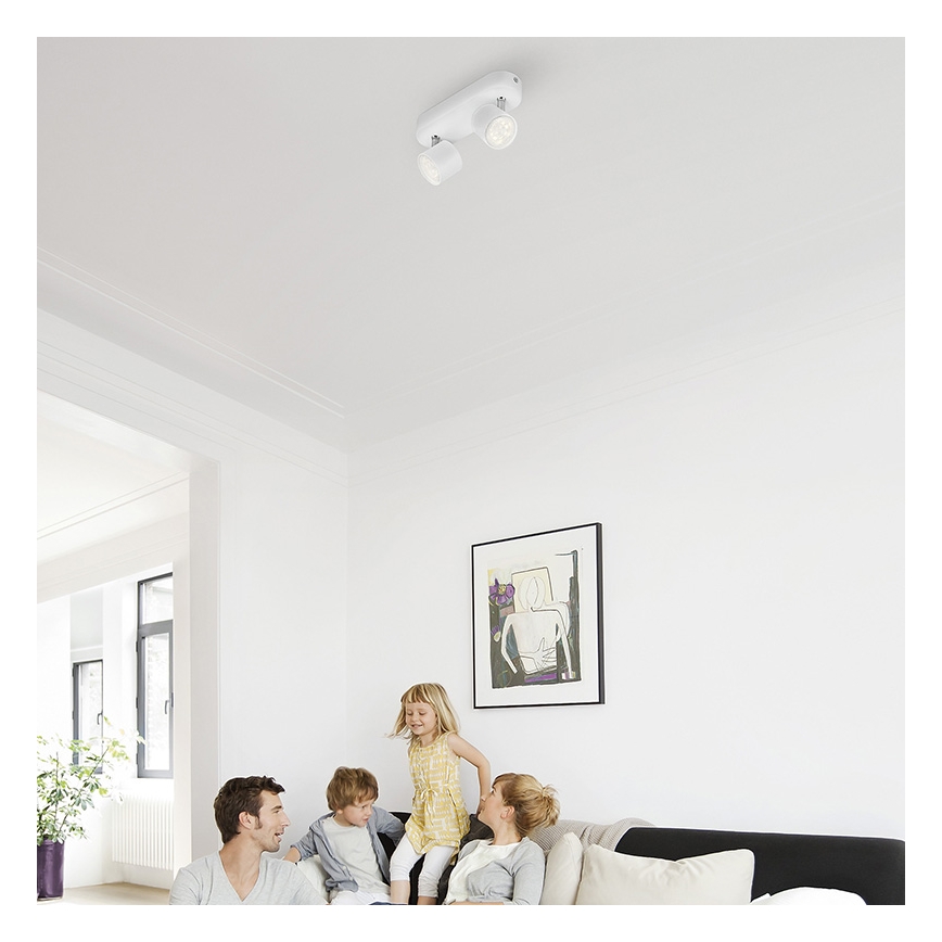 Philips - Luce Spot a LED dimmerabile 2xLED/3W/230V