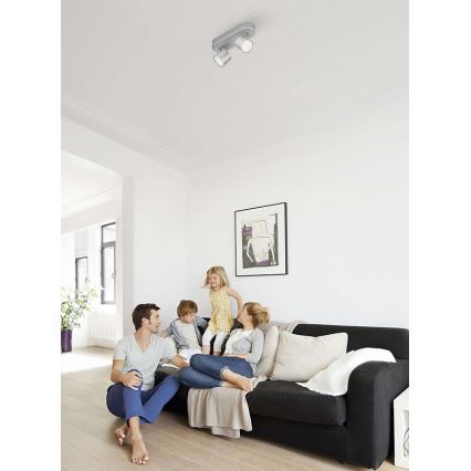 Philips Massive 56242/48/16 - LED bodové svítidlo STAR 2xLED/3W/230V