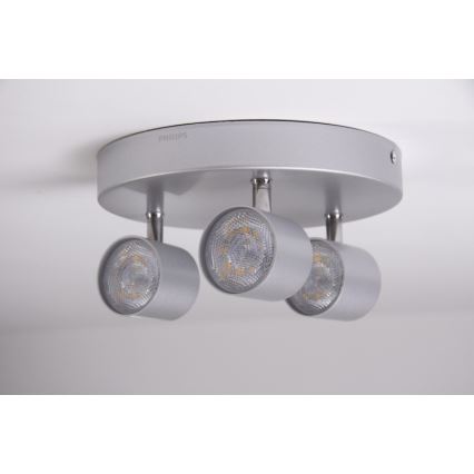 Philips 56243/48/16 - Luce Spot a LED dimmerabile MYLIVING STAR 3xLED/4W/230V