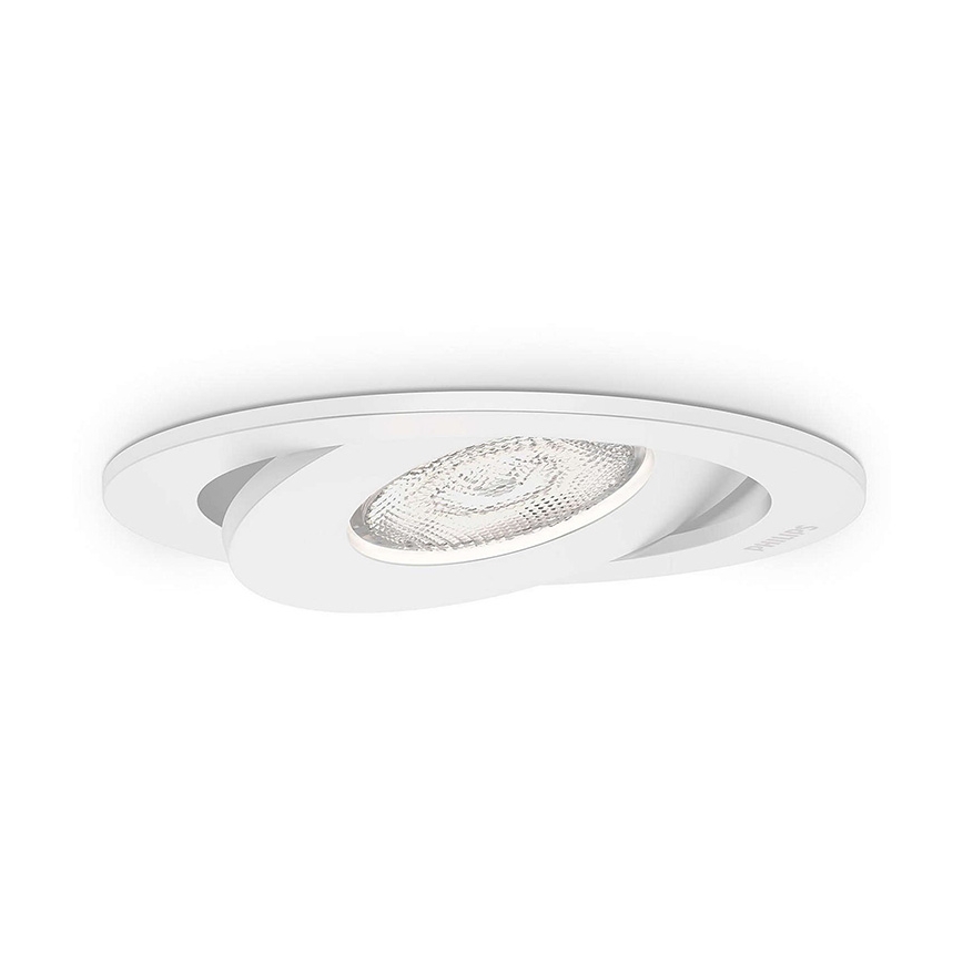 Philips - SET 3x Lampada da incasso LED dimmerabile/4,5W/230V