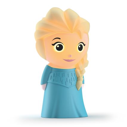 Philips 71768/03/16 - Kinderleuchte DISNEY ELSA LED/2xAAA