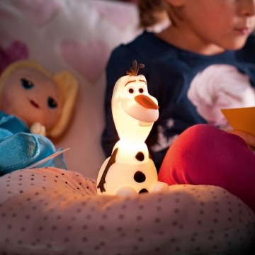 Philips 71768/08/16 - Lampada LED per bambini DISNEY FROZEN 1xLED/0,3W/3V