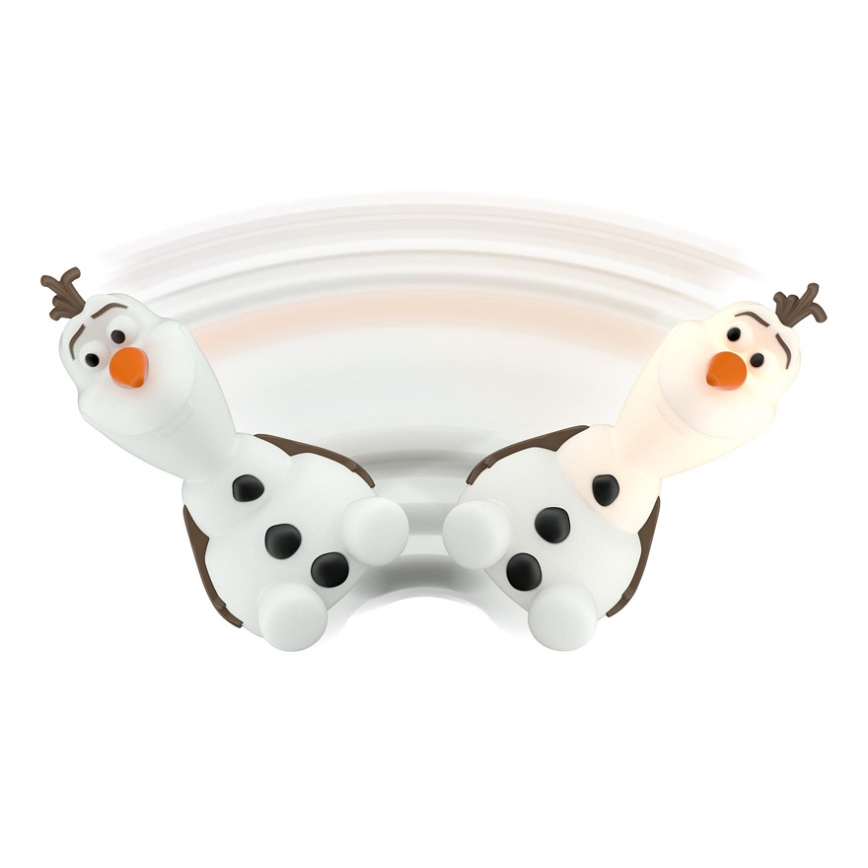 Philips 71768/08/16 - Lampada LED per bambini DISNEY FROZEN OLAF LED/0,3 W/2xAAA Pupazzo di neve