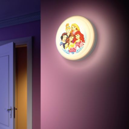 Philips 71884/28/P0 - Applique murale LED enfant DISNEY PRINCESS 4xLED/2,5W/230V