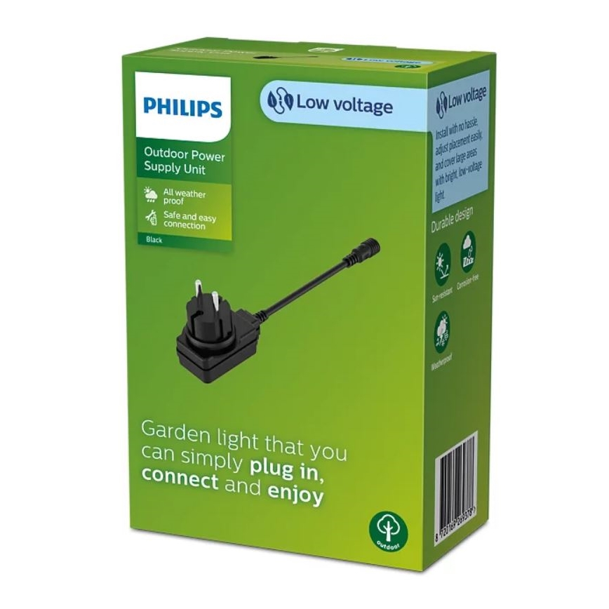 Philips - Adattatore di rete per esterni GARDENLINK 12W/24/230V IP44