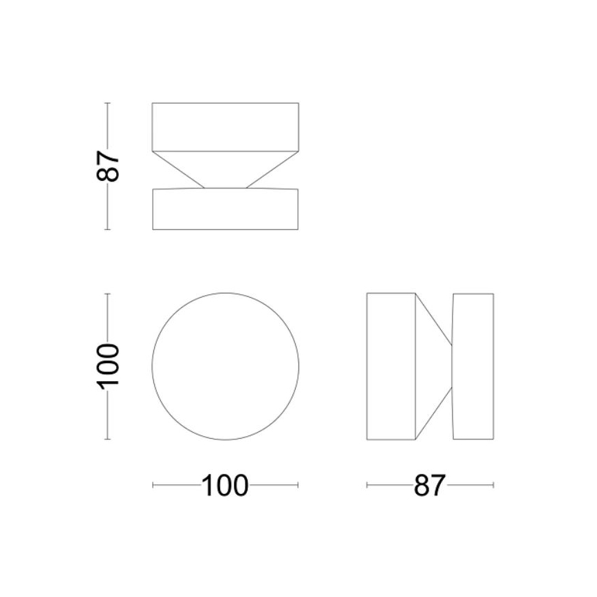 Philips - Applique a LED da esterno LAVEN LED/6W/230V 2700K IP44
