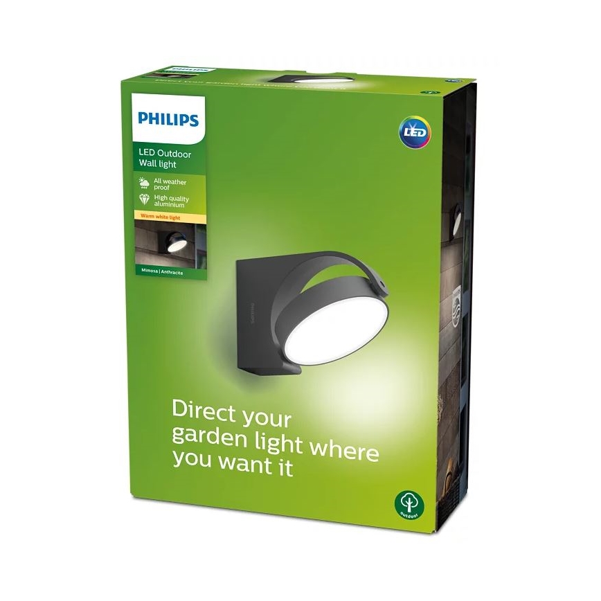 Philips - Applique a LED da esterno LED/7W/230V 2700K IP44
