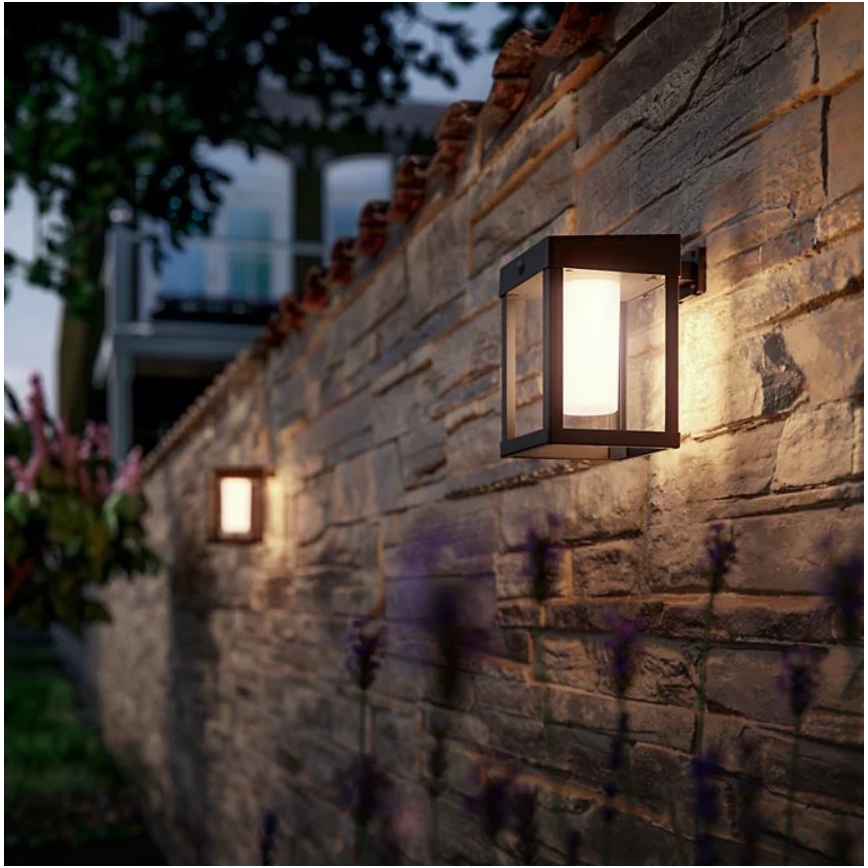 Philips - Applique a LED solare con sensore CAMILL LED/1,4W/3,7V IP44