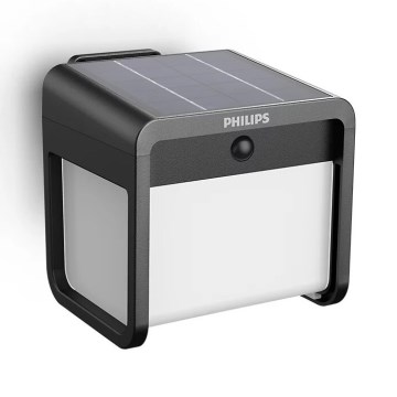 Philips - Applique a LED solare con sensore EZRA LED/1,8W/3,7V 3000K IP44
