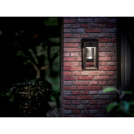Philips - LED Applique solare con sensore di movimento e crepuscolare GERI LED/3,2W/3,7V 2600 mAh 4000K IP44
