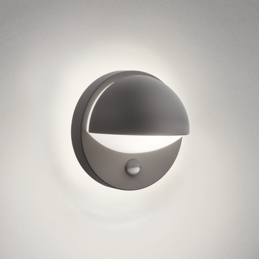 Philips - Applique da esterno con sensore JUNE 1xE27/12W/230V IP44
