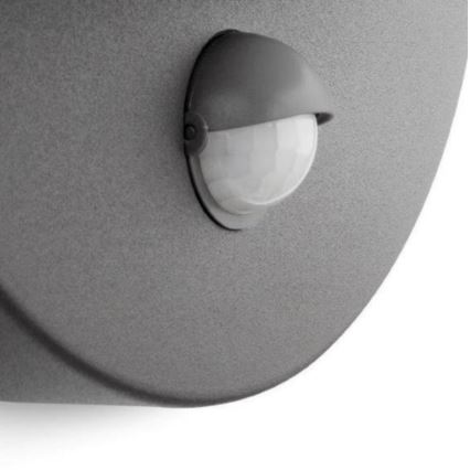 Philips - Applique da esterno con sensore JUNE 1xE27/12W/230V IP44