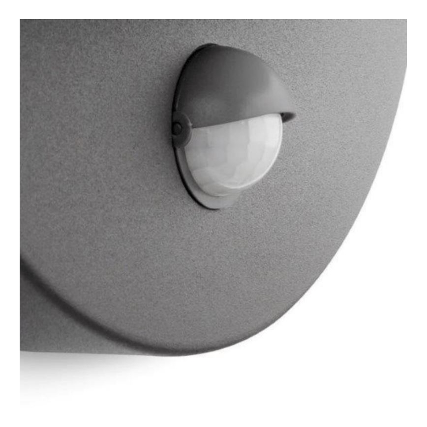 Philips - Applique da esterno con sensore JUNE 1xE27/12W/230V IP44