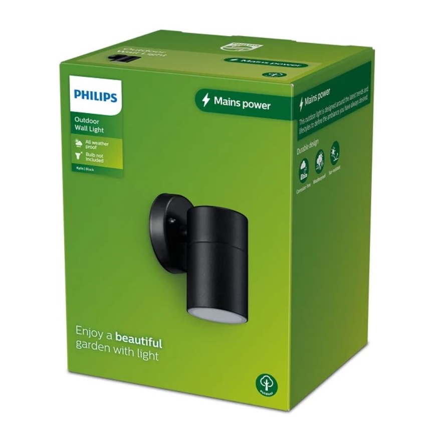 Philips - Applique da esterno KYLIS 1xGU10/25W/230V IP44
